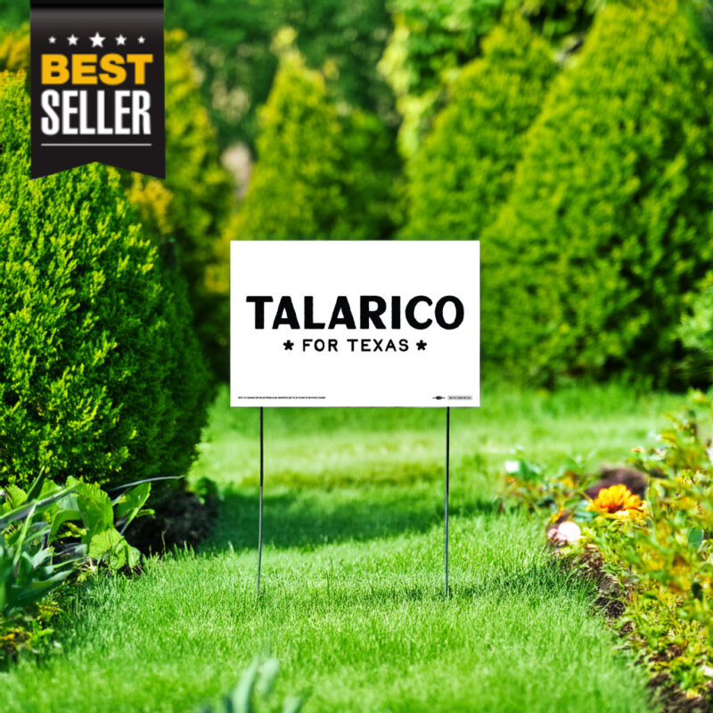 Talarico For Texas Yard Sign
