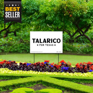 Talarico For Texas Yard Sign