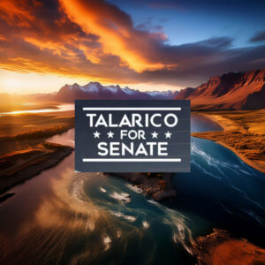 Talarico for Senate Vinyl Sticker