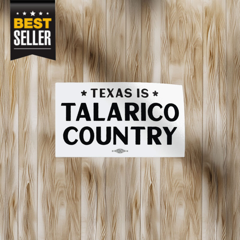 Texas Is Talarico Country Sticker