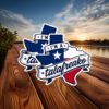 Banner Ribbon Talafreako Texas Sticker – Elegant Script Vinyl Decal