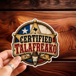 Certified Talafreako Sticker-Car Magnet, 2026 Senate Sticker