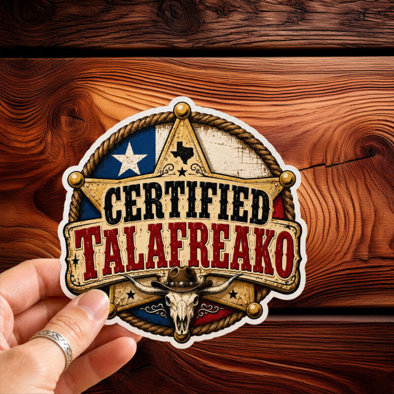 Certified Talafreako Sticker-Car Magnet, 2026 Senate Sticker