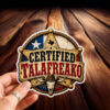 Certified Talafreako Sticker-Car Magnet, 2026 Senate Sticker