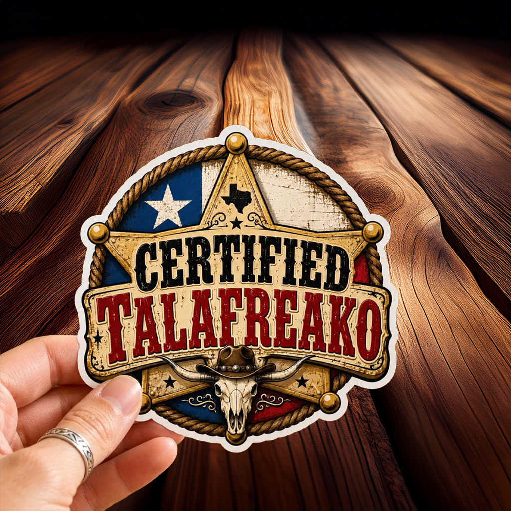 Certified Talafreako Sticker-Car Magnet, 2026 Senate Sticker