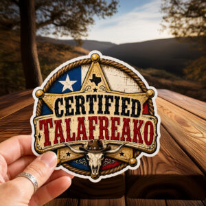Certified Talafreako Sticker-Car Magnet, 2026 Senate Sticker