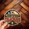Certified Talafreako Sticker-Car Magnet, 2026 Senate Sticker, Vote Talarico Texas Sticker