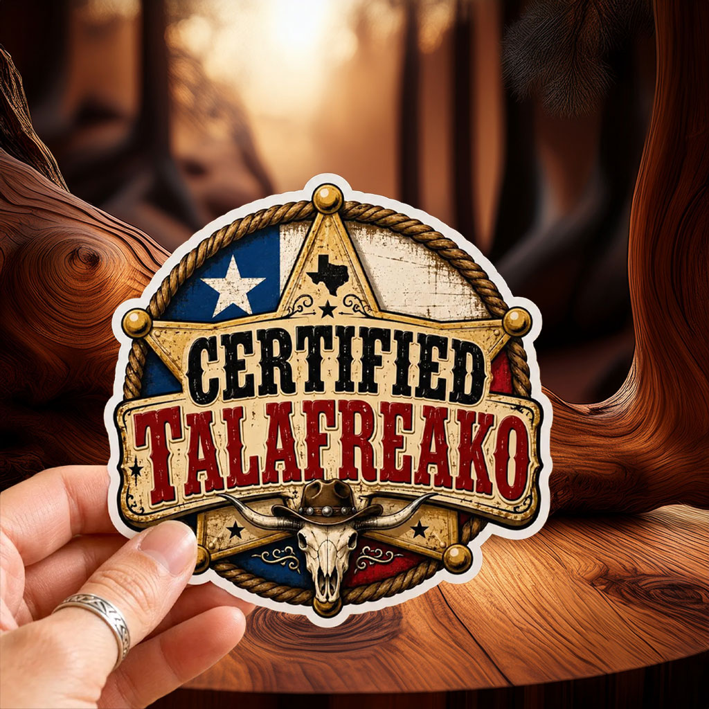 Certified Talafreako Sticker-Car Magnet, 2026 Senate Sticker