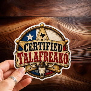 Certified Talafreako Sticker-Car Magnet, 2026 Senate Sticker
