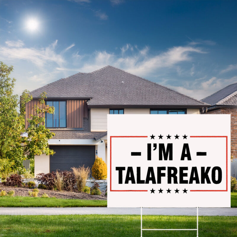 Classic Patriotic Border Lawn Board – Five Star Campaign Outdoor Sign Talafreako Yard Sign