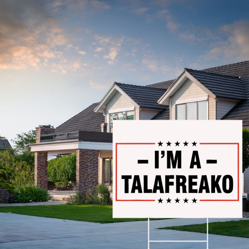 Classic Patriotic Border Lawn Board – Five Star Campaign Outdoor Sign Talafreako Yard Sign