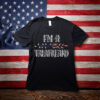 I'm A Talafreako PNG, Vintage Floral Lettering T-Shirt Design
