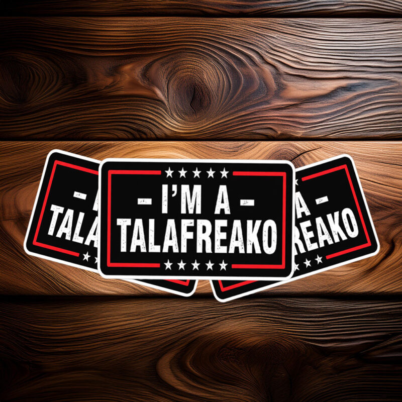 I'm a Talafreako Texas Sticker-Car Magnet, Talarico For Senate Decal