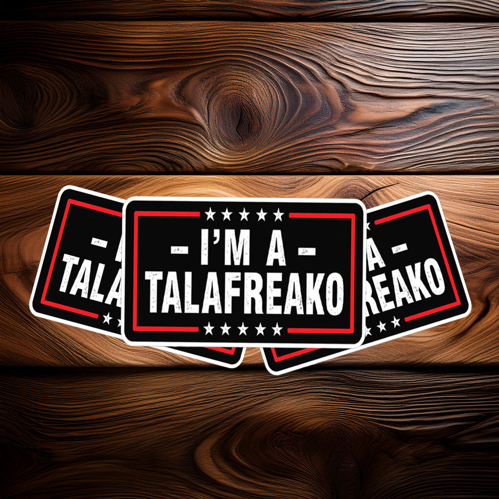 I'm a Talafreako Texas Sticker-Car Magnet, Talarico For Senate Decal