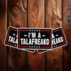 I'm a Talafreako Texas Sticker-Car Magnet, Talarico For Senate Decal