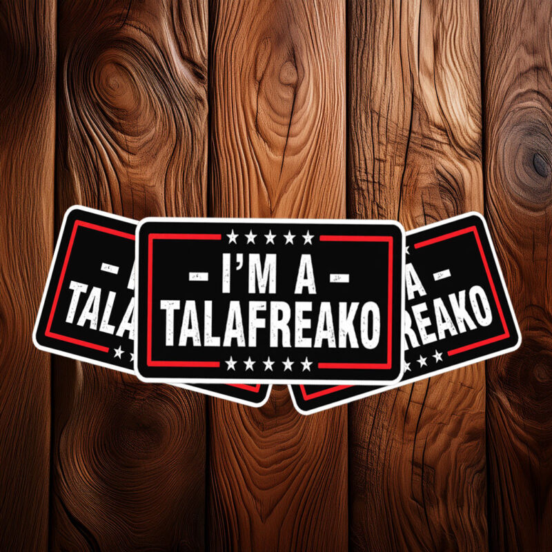 I'm a Talafreako Texas Sticker-Car Magnet, Talarico For Senate Decal