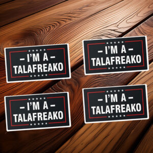 I'm a Talafreako Texas Sticker-Car Magnet, Talarico For Senate Decal