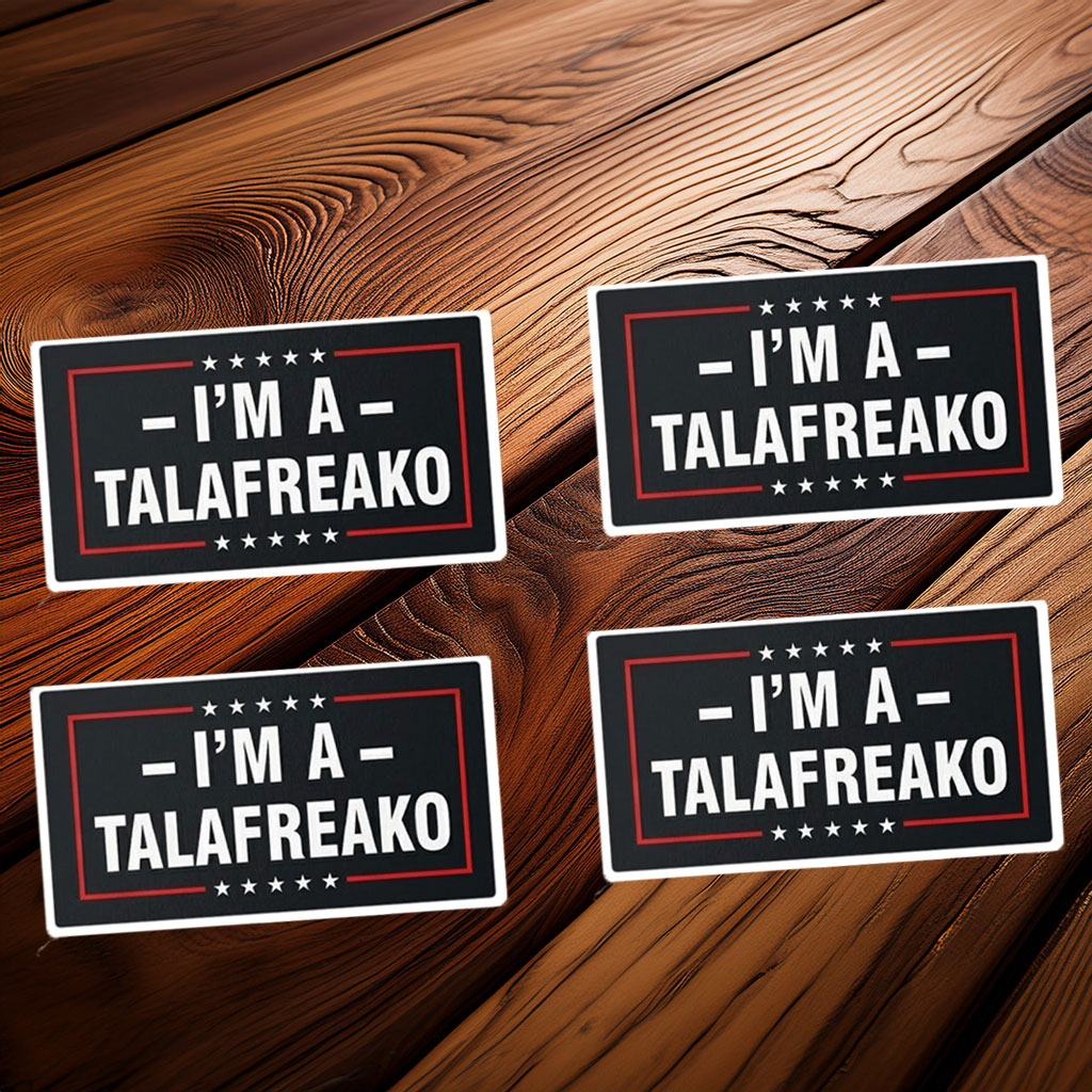 I'm a Talafreako Texas Sticker-Car Magnet, Talarico For Senate Decal