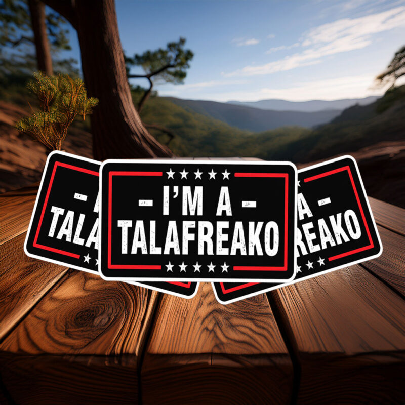 I'm a Talafreako Texas Sticker-Car Magnet, Talarico For Senate Decal