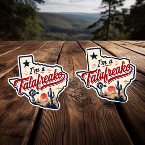 I'm a Talafreako Texas Sticker-Car Magnet, Talarico For Senate Decal, Election Vinyl Sticker