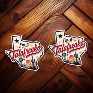 I'm a Talafreako Texas Sticker-Car Magnet, Talarico For Senate Decal, Election Vinyl Sticker