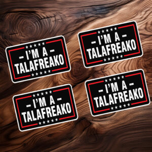 I'm a Talafreako Texas Sticker-Car Magnet, Talarico For Senate Decal