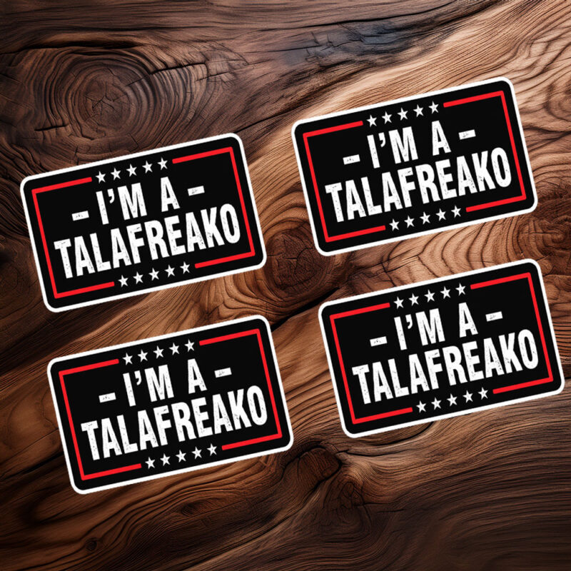 I'm a Talafreako Texas Sticker-Car Magnet, Talarico For Senate Decal