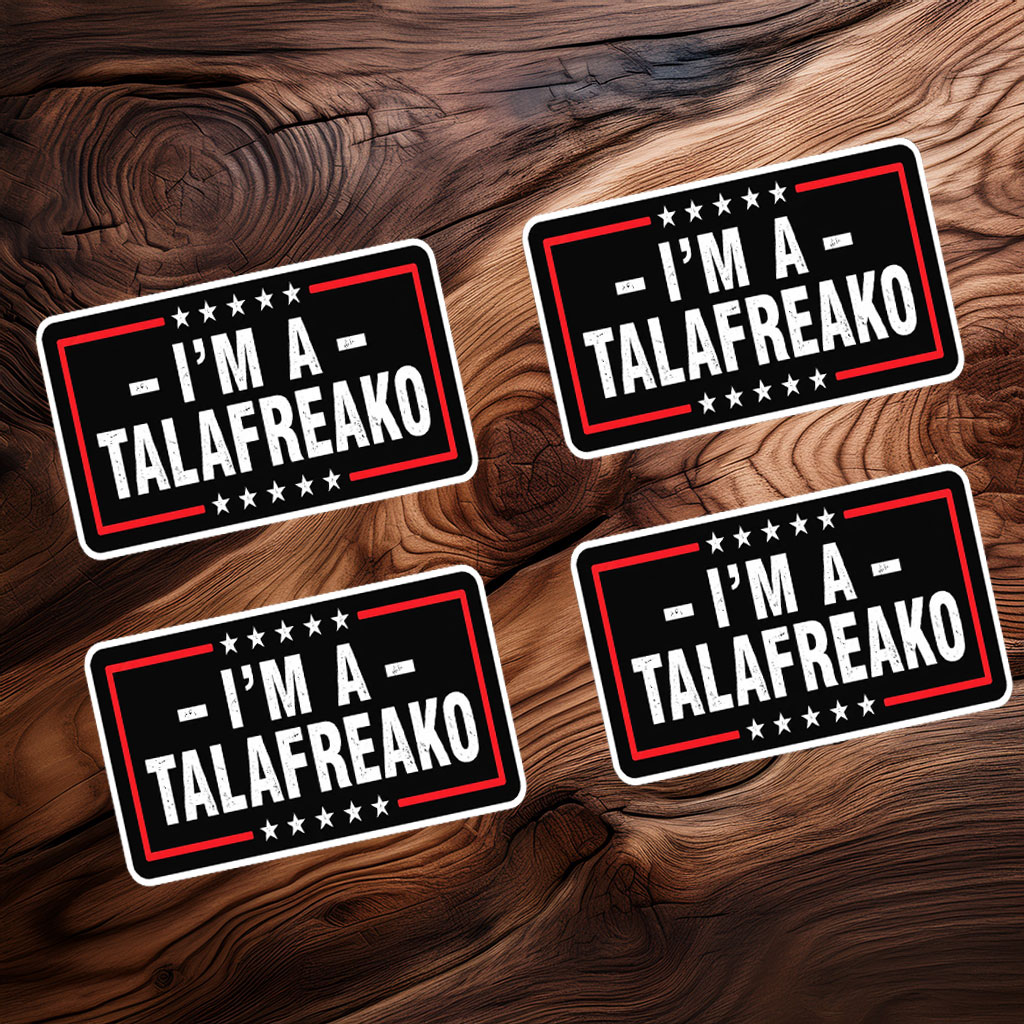 I'm a Talafreako Texas Sticker-Car Magnet, Talarico For Senate Decal