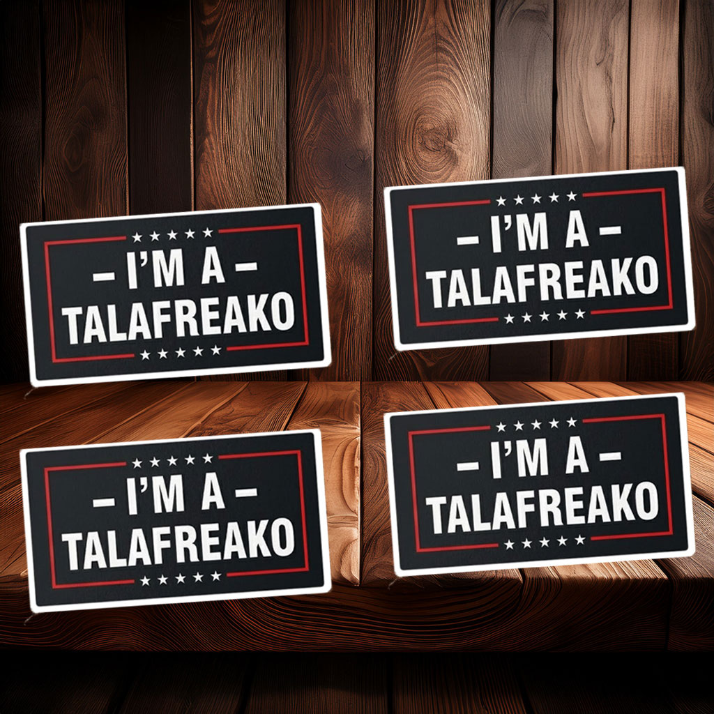 I'm a Talafreako Texas Sticker-Car Magnet, Talarico For Senate Decal