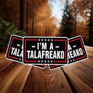 I'm a Talafreako Texas Sticker-Car Magnet, Talarico For Senate Decal