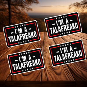 I'm a Talafreako Texas Sticker-Car Magnet, Talarico For Senate Decal