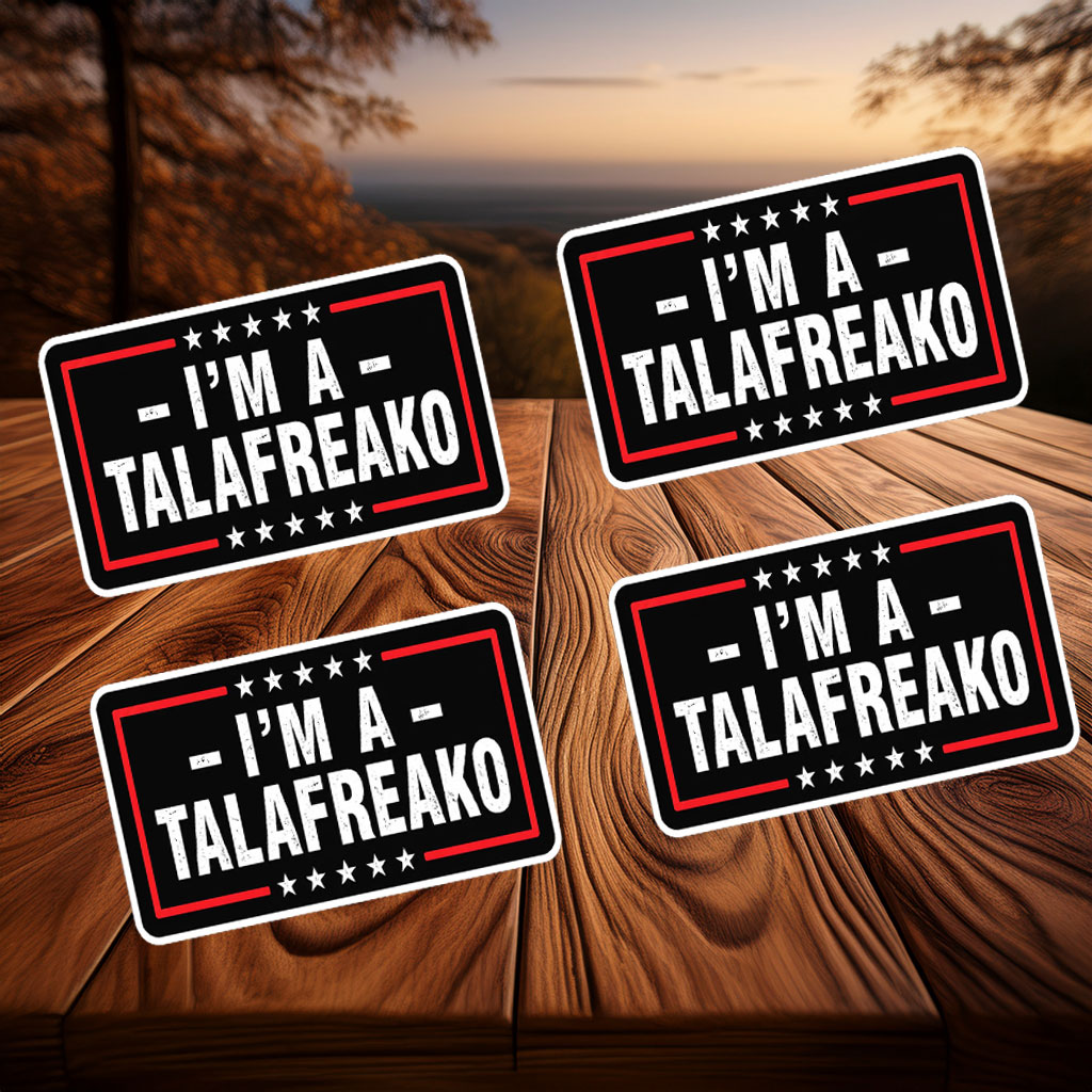 I'm a Talafreako Texas Sticker-Car Magnet, Talarico For Senate Decal