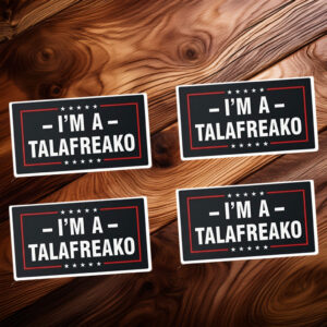 I'm a Talafreako Texas Sticker-Car Magnet, Talarico For Senate Decal