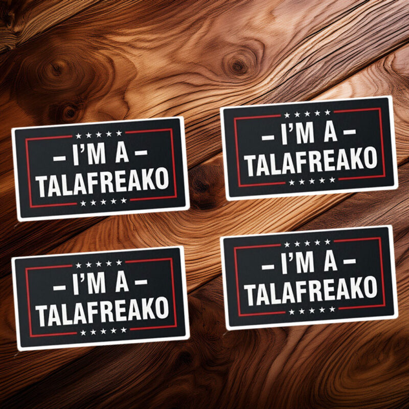 I'm a Talafreako Texas Sticker-Car Magnet, Talarico For Senate Decal