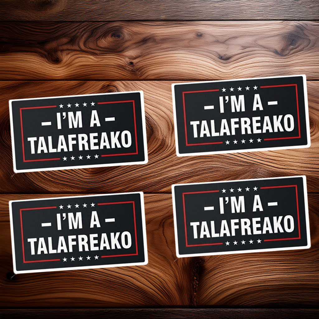 I'm a Talafreako Texas Sticker-Car Magnet, Talarico For Senate Decal