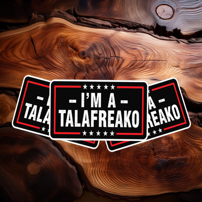 I'm a Talafreako Texas Sticker-Car Magnet, Talarico For Senate Decal