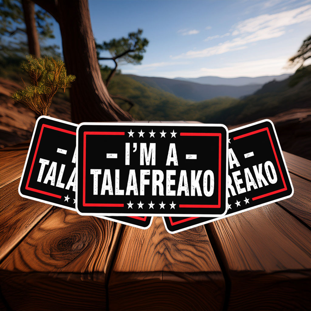 I'm a Talafreako Texas Sticker-Car Magnet, Talarico For Senate Decal