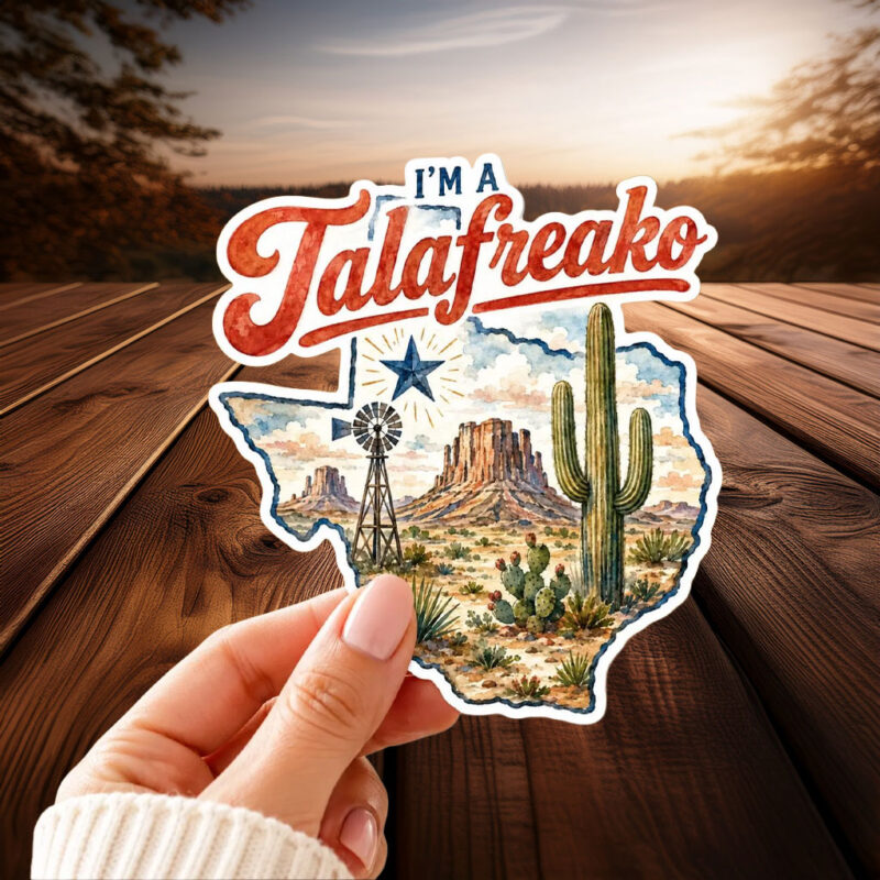 Im a Talafreako Texas Sticker -James Talarico 2026 Senate
