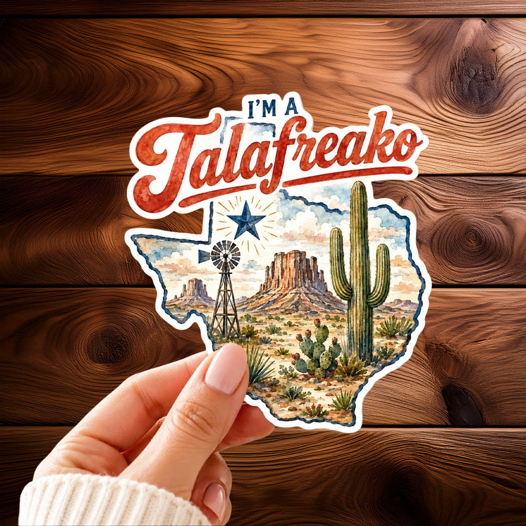 Im a Talafreako Texas Sticker -James Talarico 2026 Senate