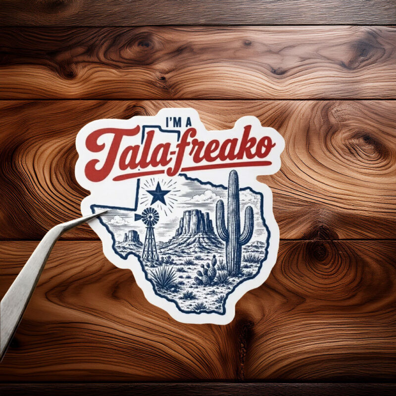 I'm a Talafreako Texas Sticker, Talarico For Senate Inspired Decal, Waterproof