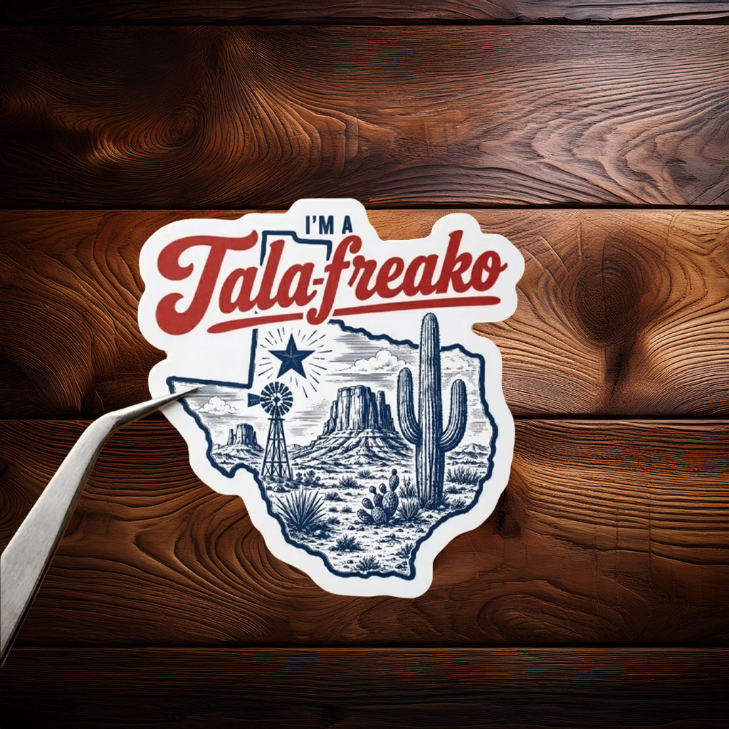 I'm a Talafreako Texas Sticker, Talarico For Senate Inspired Decal, Waterproof