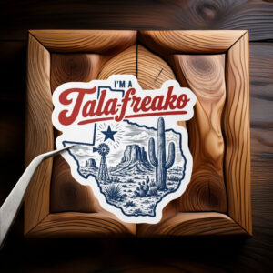 I'm a Talafreako Texas Sticker, Talarico For Senate Inspired Decal, Waterproof