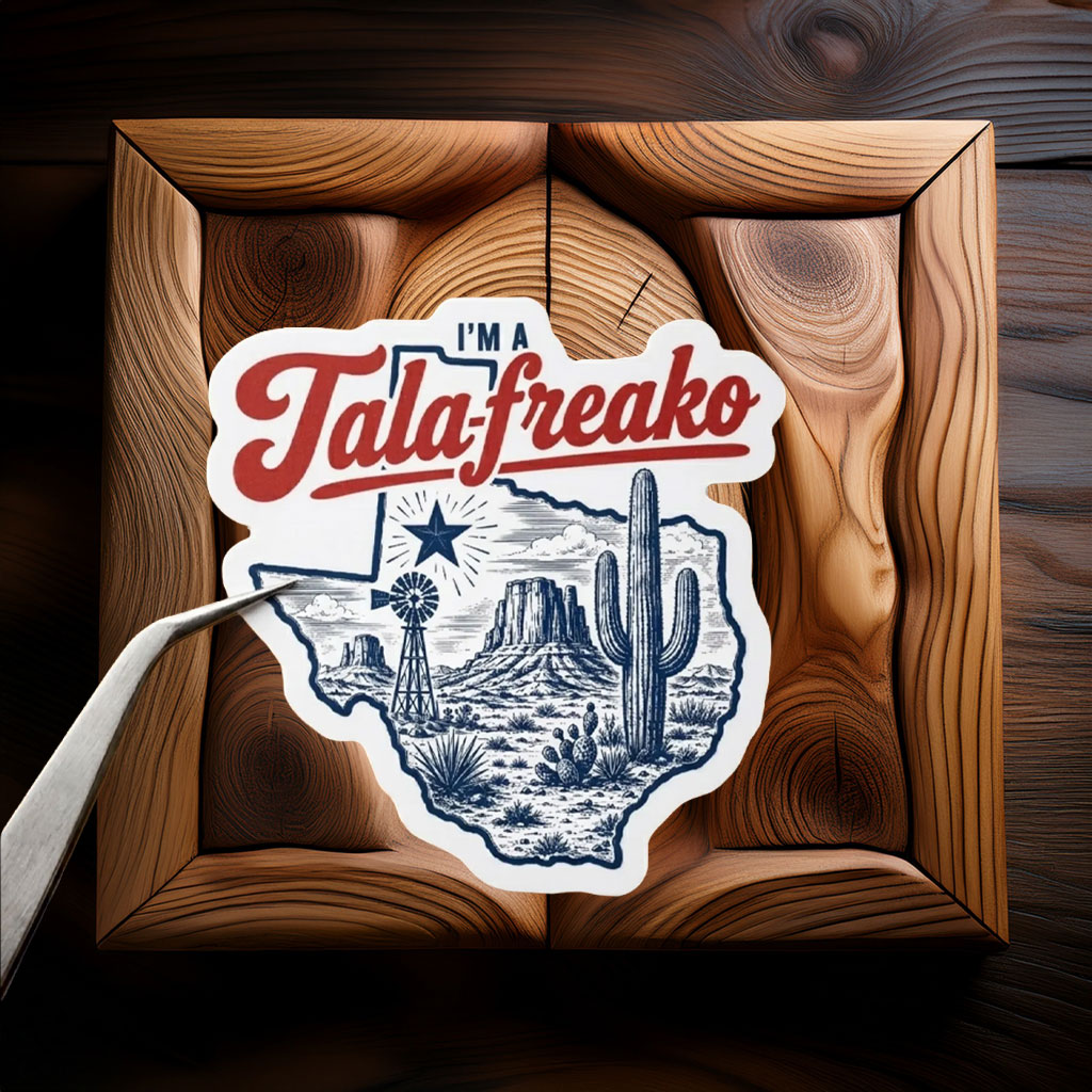 I'm a Talafreako Texas Sticker, Talarico For Senate Inspired Decal, Waterproof