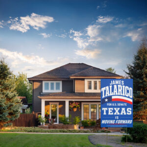 James Talarico 2026 Yard Sign, Texas Senate Election Sign