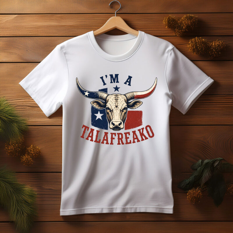 James Talarico For Texas Democrat Classic Western Bull Graphic Shirt