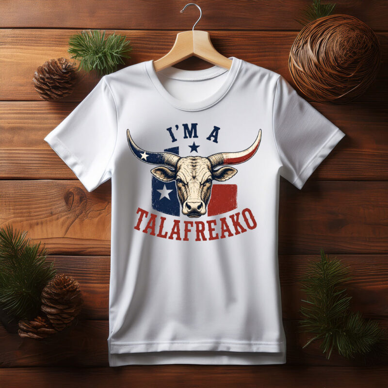 James Talarico For Texas Democrat Classic Western Bull Graphic Shirt