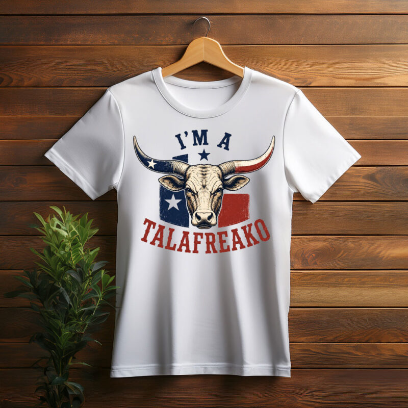 James Talarico For Texas Democrat Classic Western Bull Graphic Shirt