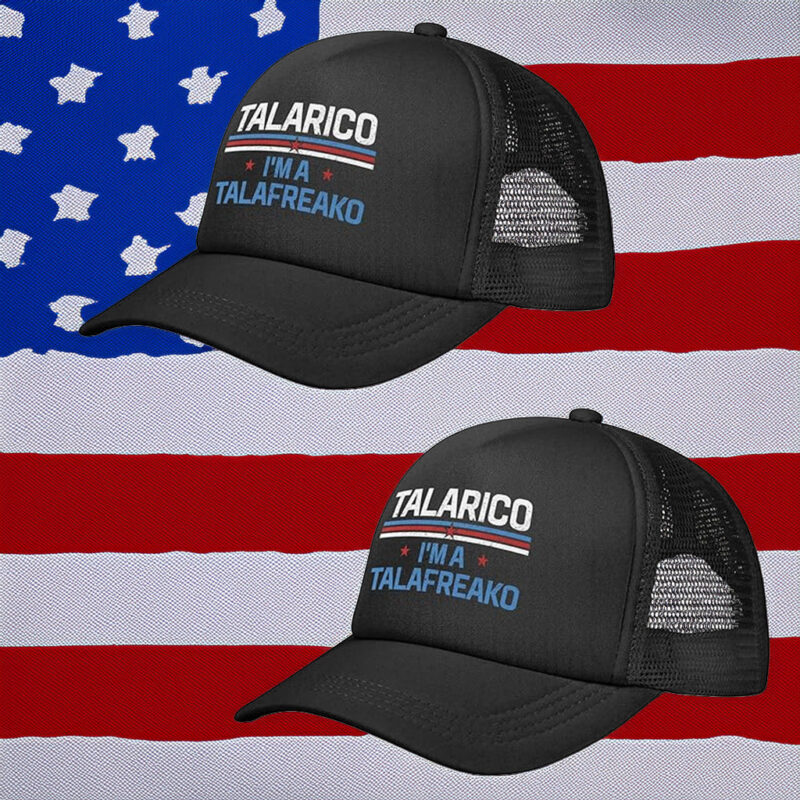 James Talarico I'm A Talafreako Trucker Hat – Classic Black Mesh Snapback