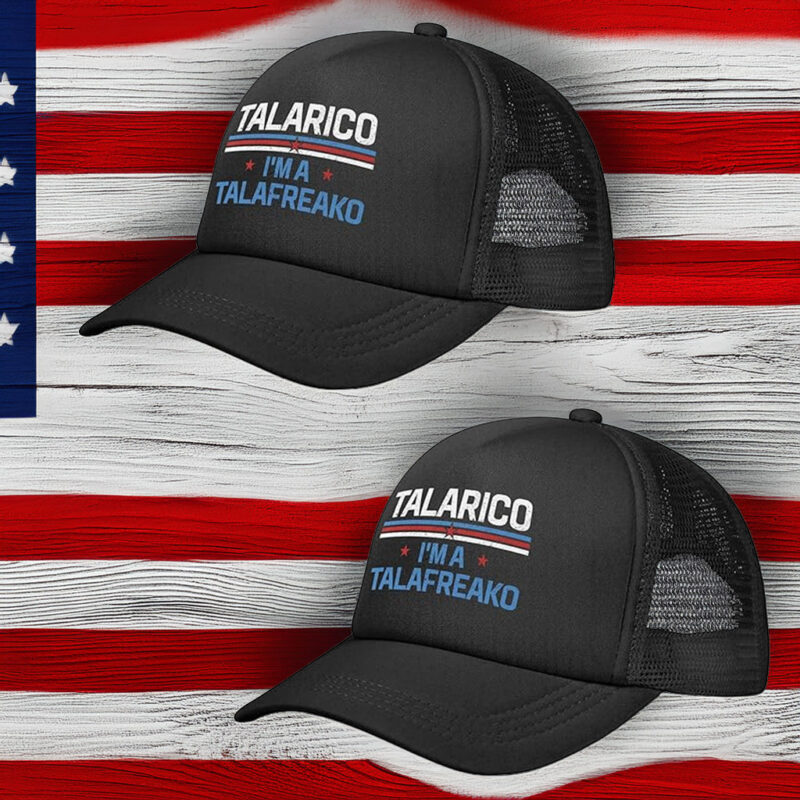 James Talarico I'm A Talafreako Trucker Hat – Classic Black Mesh Snapback