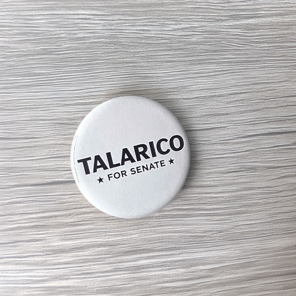 James Talarico for Senate Pin Button